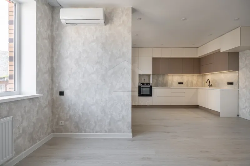 Кухня-гостиная — Ремонт двухкомнатной квартиры, 68 м²