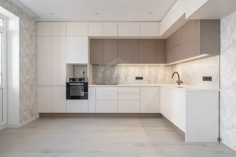 Кухня-гостиная — Ремонт двухкомнатной квартиры, 68 м²