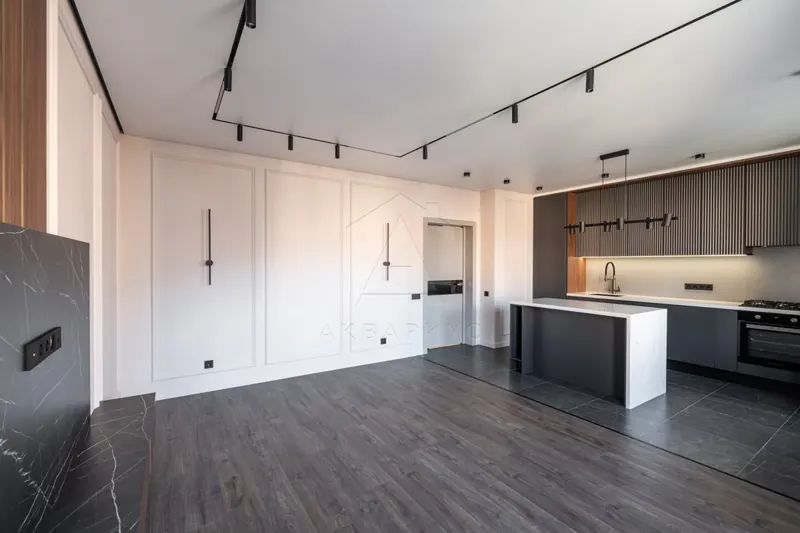 Кухня-гостиная — Ремонт трёхкомнатной квартиры, 112 м²
