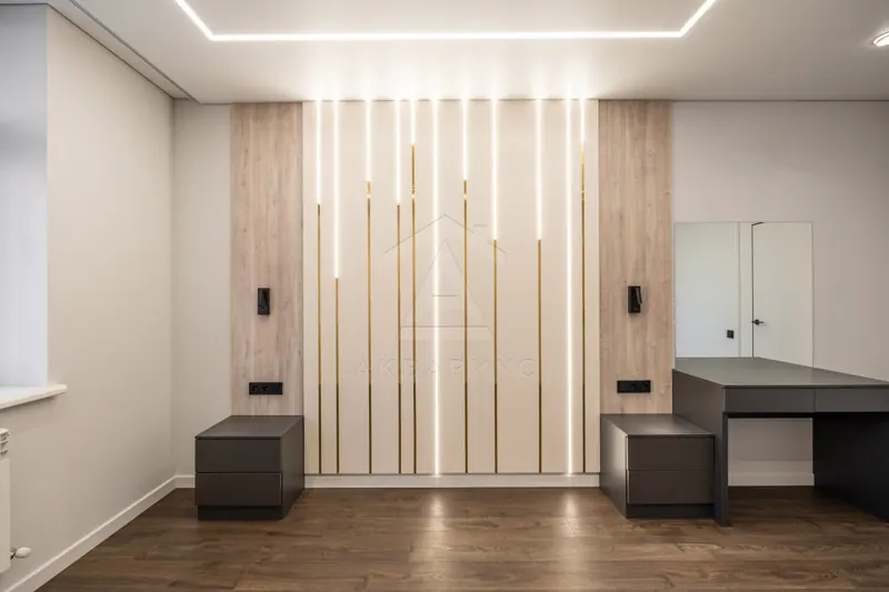 Спальня — Ремонт трёхкомнатной квартиры, 112 м²